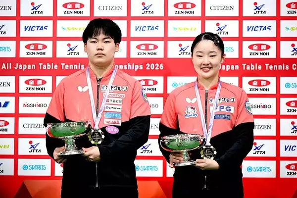 中国勢撃破に挑む、日本の若き王者2人。松島輝空と張本美和が切り開く卓球新時代