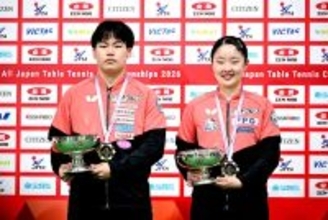 中国勢撃破に挑む、日本の若き王者2人。松島輝空と張本美和が切り開く卓球新時代