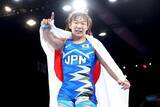 「狙っていない反り投げが、金メダルを連れてきた。“奇跡の人”元木咲良、七転び八起きのレスリング人生」の画像1