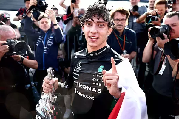 【F1】18歳でメルセデスの未来を背負った天才。キミ・アントネッリが幼少期から「神童」と呼ばれた理由
