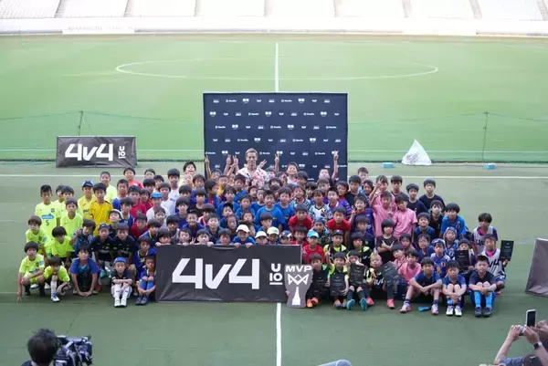 「決勝はABEMAで生中継。本田圭佑が立ち上げた“何度でも挑戦できる”U-10サッカー大会「4v4」とは」の画像
