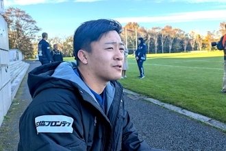 ラグビー界の名門消滅の瀬戸際に立つGR東葛。渦中の社会人1年目・内川朝陽は何を思う