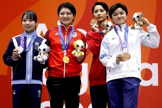「空手が楽しくない」からアジア大会金メダルへ。尾野真歩、4年間届かなかった日本代表と“自分の空手”