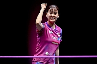 代打出場から世界を驚かせた長﨑美柚、再ブレイクの兆し。早田とは違うもう一人のサウスポーの現在地