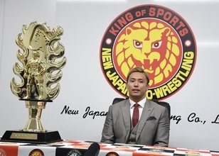 新日本G1覇者オカダ・カズチカが改めて1.4ドームでのIWGP世界王座挑戦と「東京ドームは“超満員”」を明言！