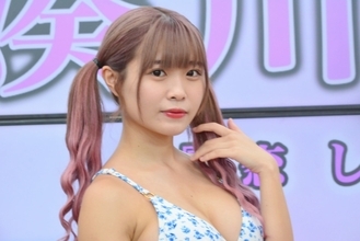 アイドル湊川みる「普通の競泳水着じゃなくて…」DVD見どころ明かす 当日限定の髪色も披露