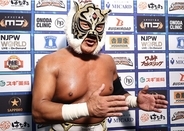 全日本世界ジュニア王者、佐藤光留から突然の指名に新日本タイガーマスクが受諾！「全然拒否する必要ない。やらせてもらいます」