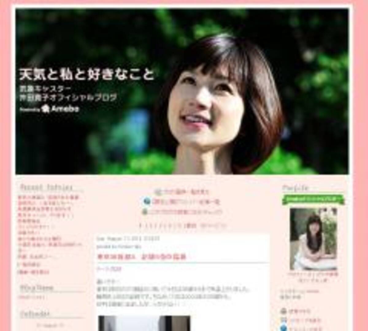 レベル高いnhkの女性気象予報士 ニュースウォッチ9 の井田寛子キャスターも根強い人気 13年8月23日 エキサイトニュース