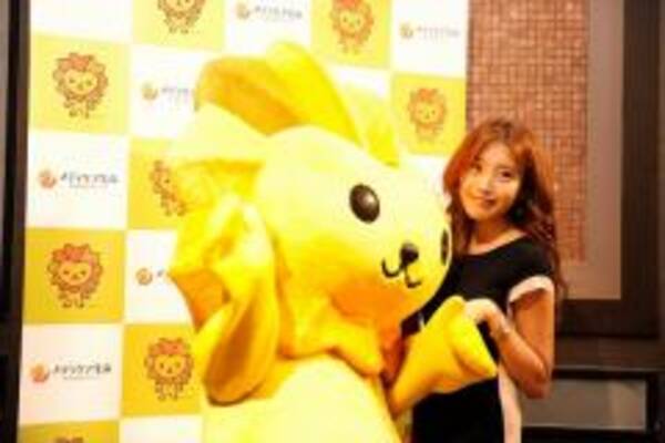 メディケア生命保険のマスコットキャラに長蛇の列が キュートなキャラクター メディくんamebameisterpartyに登場 15年7月6日 エキサイトニュース