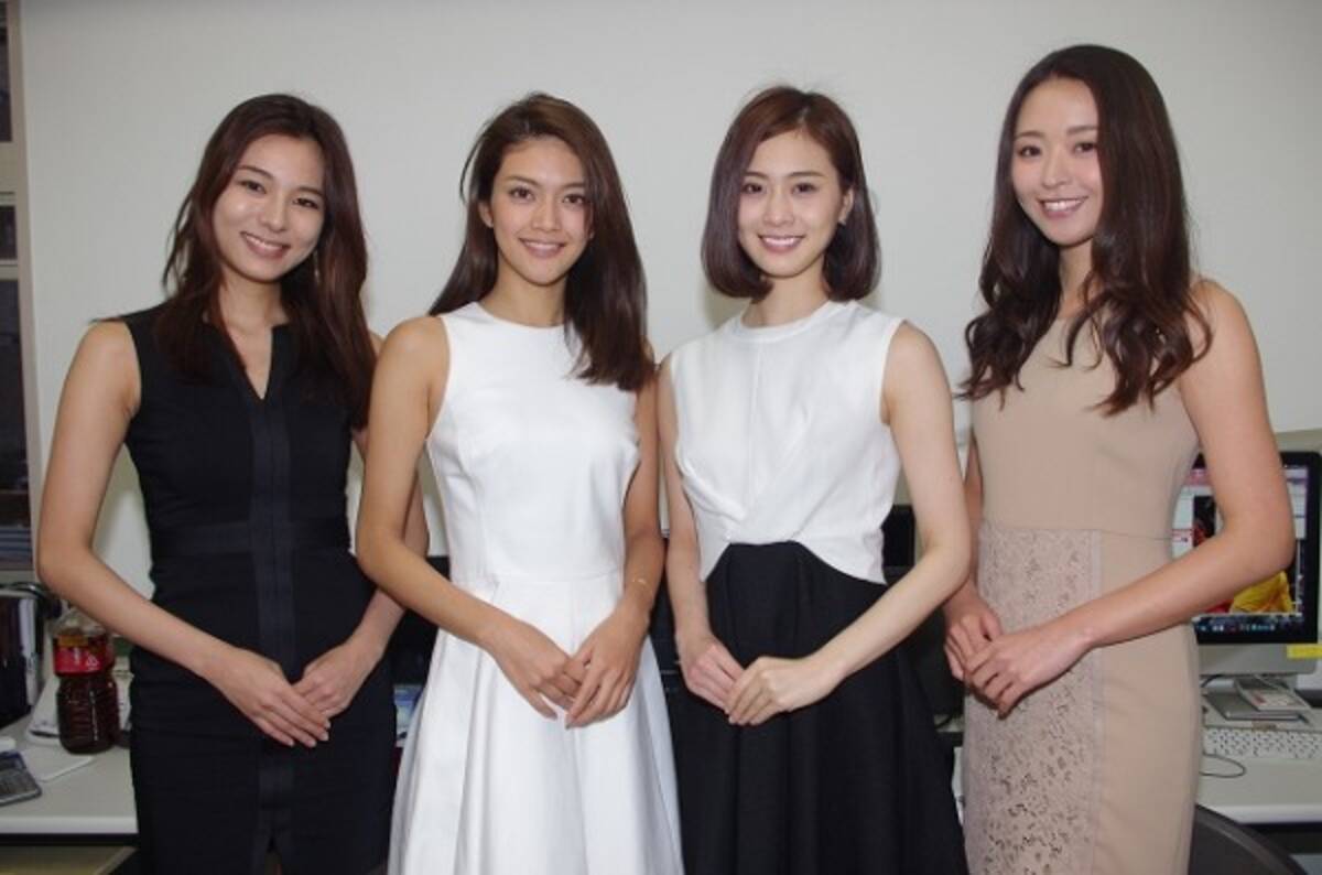 オスカープロモーション 女優宣言を行った4人がリアルライブ編集部に来社 16年4月27日 エキサイトニュース