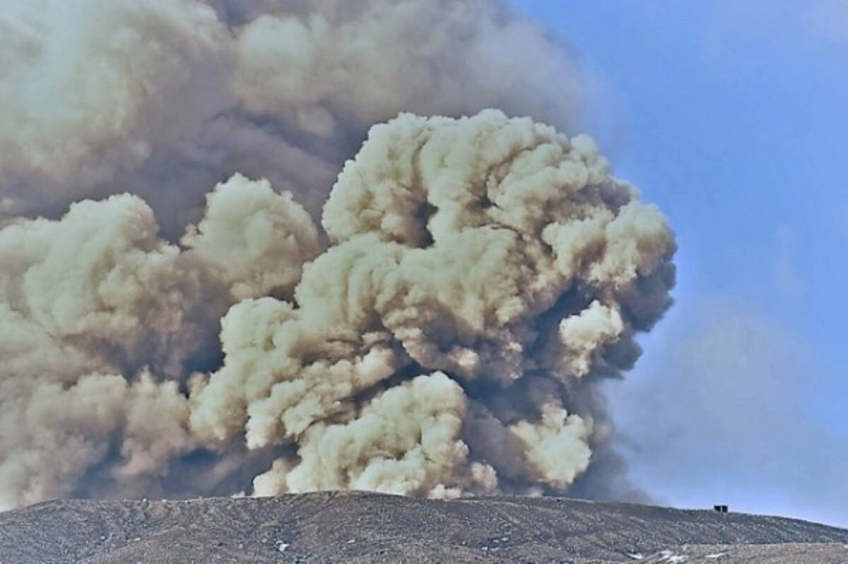 放送事故伝説 火山に謎の人影が フジテレビに残る伝説の衝撃映像 19年8月3日 エキサイトニュース