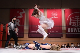 瑞希が角田奈穂との王座戦前哨戦を完勝！「奈穂ちゃん相手だと何一つ気持ち的に躊躇するものがない」