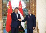「習主席 エジプトのシーシ大統領と会談」の画像1