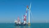 「中国初の20メガワット級の洋上風力発電ユニット、据付工事が完了」の画像1