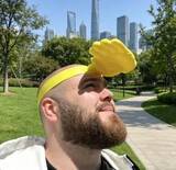 「手で日光を遮るサンバイザーが話題に、アイデアから量産をわずか半日で実現できる義烏市―中国」の画像1