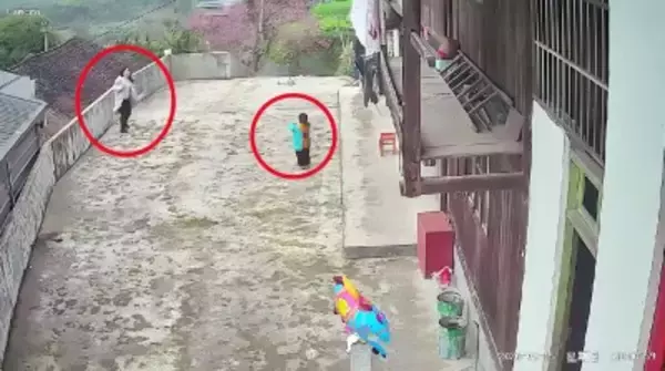 ロケット花火に点火してもらった幼児、逃げ惑う母親を「ロックオン」―中国