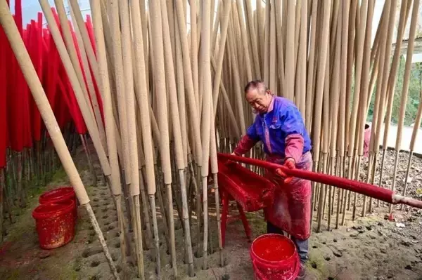 「特大サイズも、四川の「線香作りの村」―中国」の画像