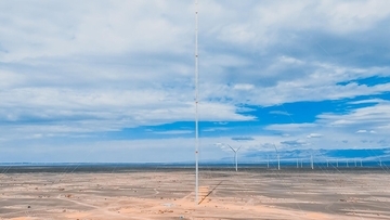 360メートル、世界最高の風況観測塔が新疆で完成―中国