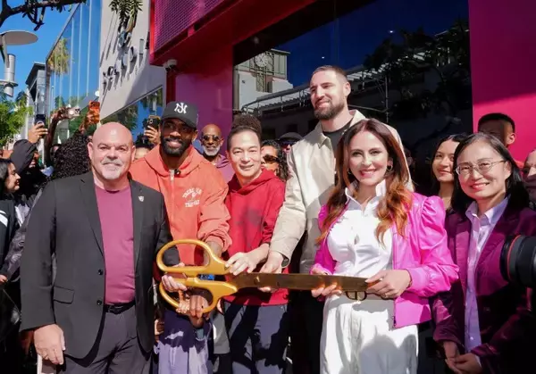 「中国スポーツ用品大手「安踏」がビバリーヒルズに北米初の旗艦店」の画像