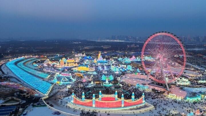 ハルビン氷雪大世界が今シーズンの営業終了―中国