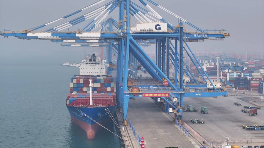 1000万TEU突破、広西北部湾港のコンテナ取扱量が新記録―中国