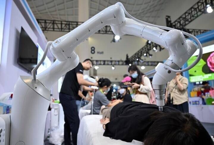 消費の未来予想図を描くAI、中国国際消費財博覧会の目玉に