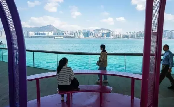 「香港「東岸板道」が全面開放、香港島海浜遊歩道が完成」の画像