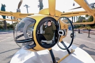 上海市民が「空飛ぶタクシー」体験に行列―中国