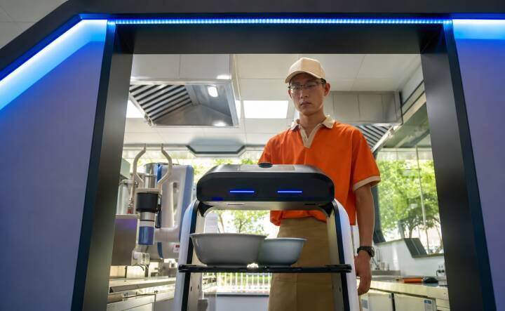 北京初の完全商業化ロボット麺料理店、味は？―中国メディア