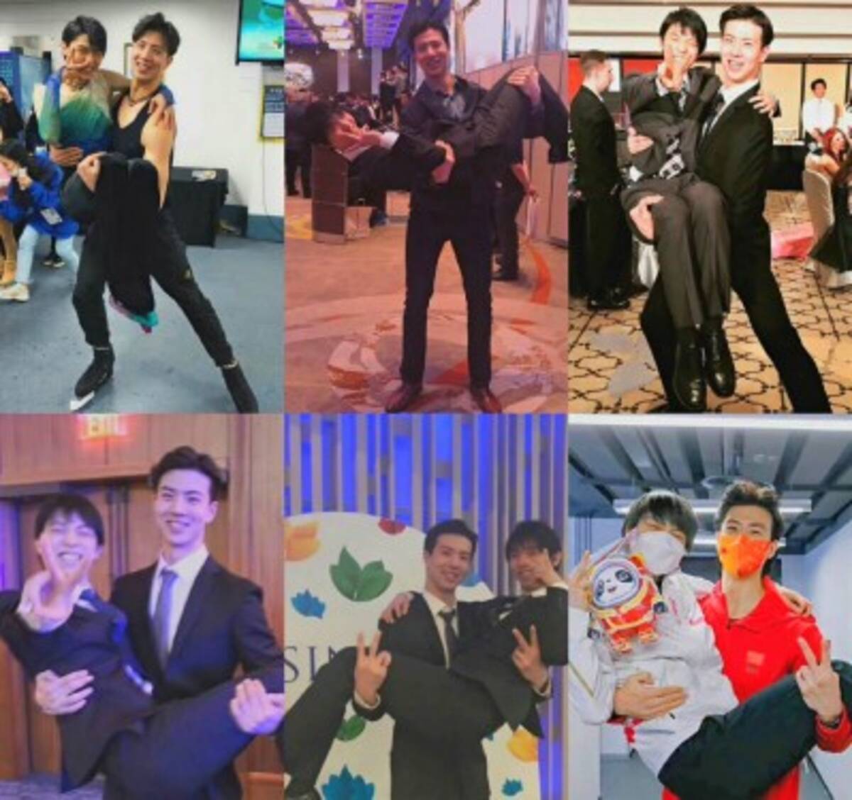 羽生結弦を8回お姫様抱っこの中国選手 羽生は筋肉質 22年2月23日 エキサイトニュース