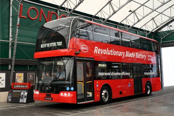 ロンドンのバス、中国製が有力に―仏メディア