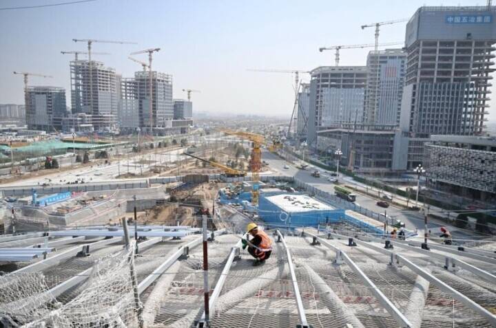 雄安新区スタートエリア都市文化広場プロジェクト建設が順調に進む―中国