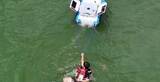 「独自開発の「空飛ぶ救命浮き輪」、西湖観光区でハイテク救助道具が稼働―中国」の画像1