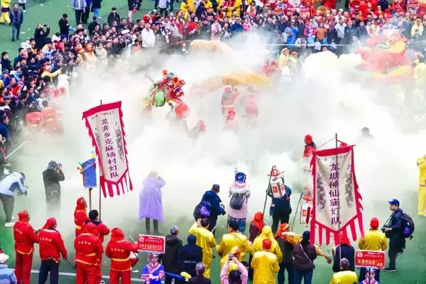 「貴州省石阡県で仡佬族の伝統行事「毛竜節」が開催―中国」の画像