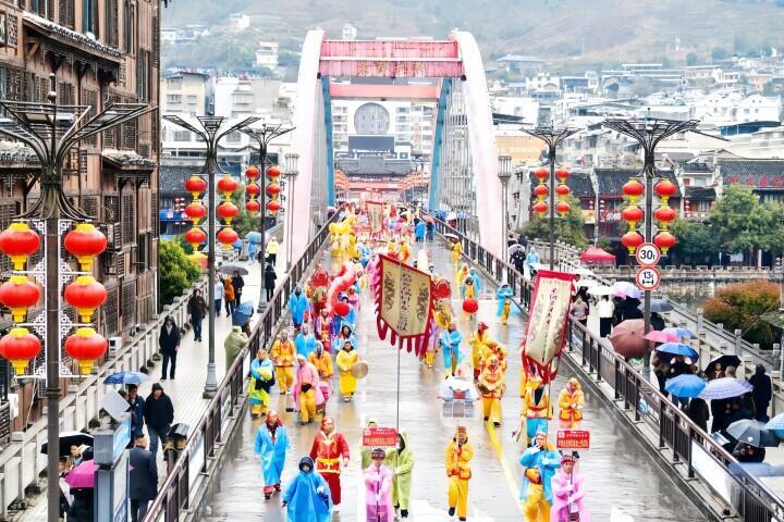 貴州省石阡県で仡佬族の伝統行事「毛竜節」が開催―中国