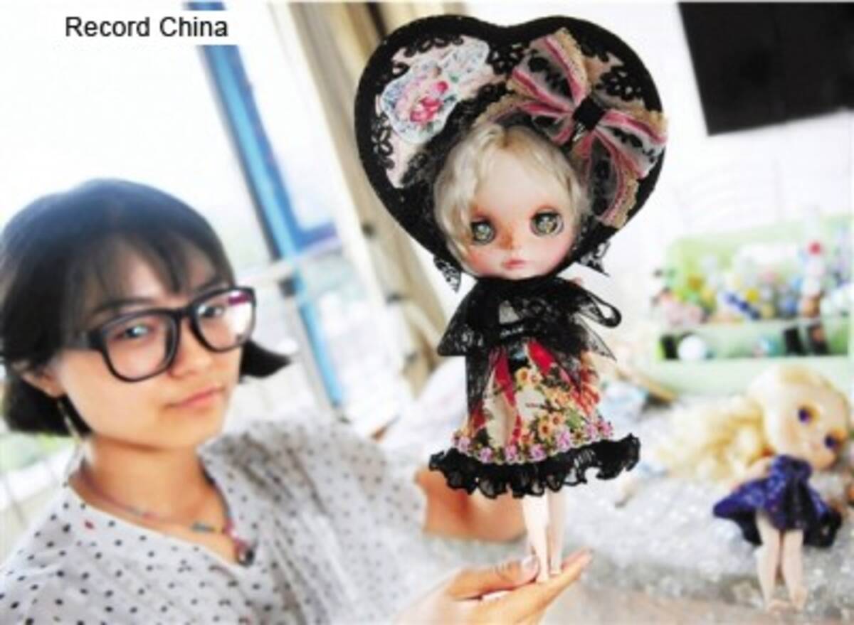 浙江大学学生の人形着せ替え専門のネットショップが大人気中国 2016年6