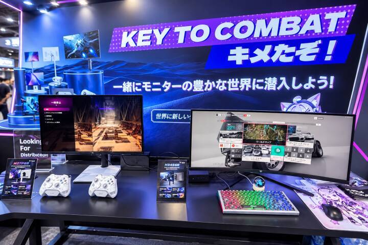 ゲーム画面はどこまで速く、美しくなる？TGS2026でKTC最新モニターを展示