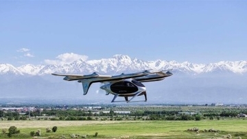 中国製2トン級eVTOL、中央アジアで初飛行