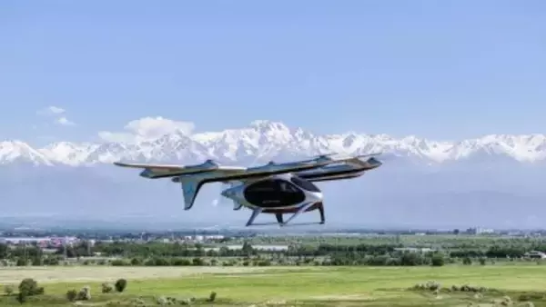 中国製2トン級eVTOL、中央アジアで初飛行