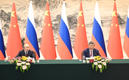 習近平主席とプーチン大統領が共同記者会見