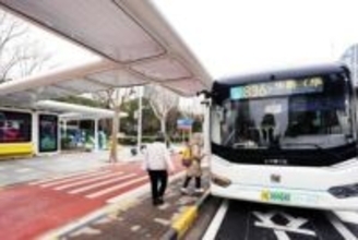 都市建設に彩りを添える上海公共交通マイクロハブ―中国