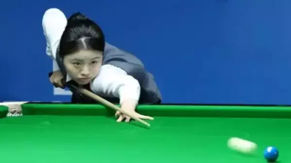 中国の白雨露がスヌーカー世界選手権初の「複数回100点超」女子選手に