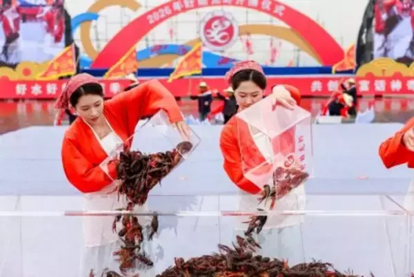 江蘇省盱眙でザリガニ漁が解禁―中国