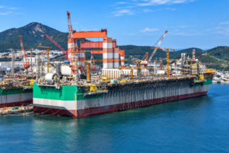 世界初の完全電動大型FPSO、船体が完成―中国