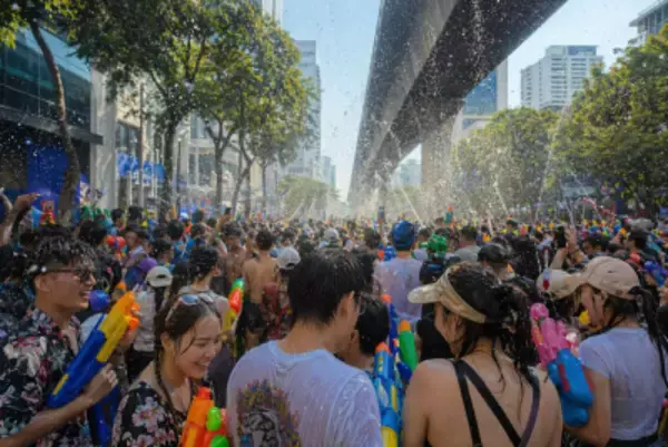 タイの水かけ祭りに遭遇した中国人女性「目や顔を狙われた。嫌がるとエスカレート」―中国メディア