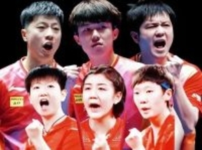 中国卓球協会、パリ五輪代表選手を発表＝世界ランキングトップ4がそのまま代表の豪華布陣