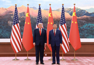 習近平主席、北京でトランプ米大統領と会談