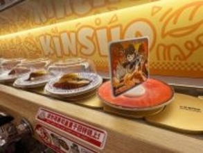 大きなネズミが回転すしのレーン横を激走―中国