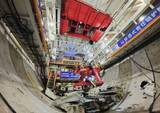 「世界最大直径の高速鉄道用シールドマシンが長江横断に成功―中国」の画像1