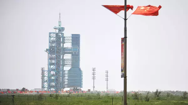 「再利用に向けた宇宙船試験機の打ち上げ成功―中国」の画像